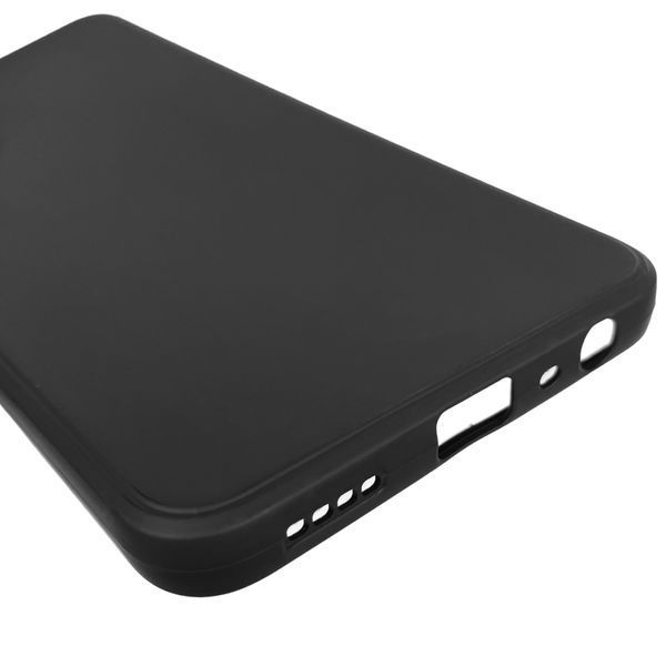 Чехол для Realme C55 противоударный однотонный с квадратными гранями с защитой камеры на реалми с55 чёрный 0001189 фото