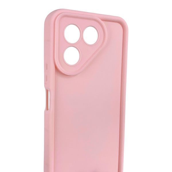 Чехол силиконовый Soft Touch для Tecno Pova 7 (LJ7 ) розовый (Полная защита камеры) 0054496 фото