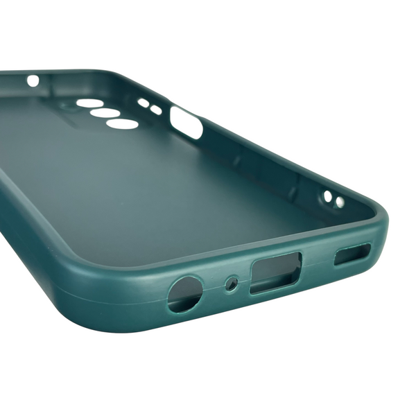 Чохол силіконовий Soft Touch з 3D принтом для Samsung Galaxy M34 5G (SM-M346) темно-зелений (Повний захист камери) 0040590 фото