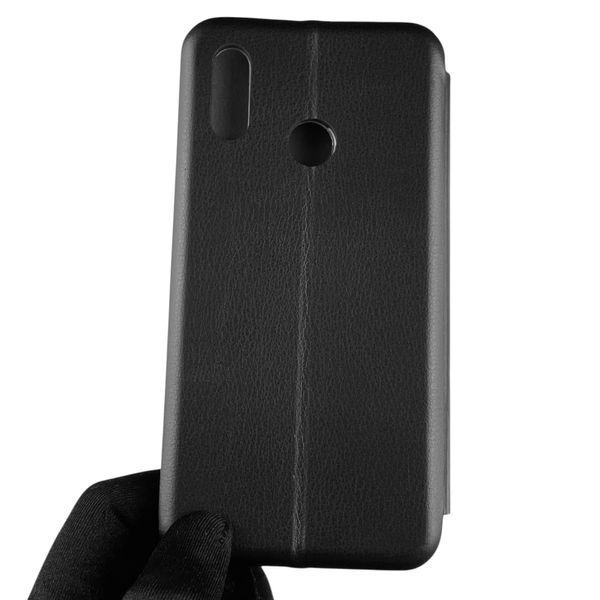 Чехол-книжка для Huawei P20 Lite из экокожи с подставкой на хуавей P20 лайт черная gd1 0013514 фото