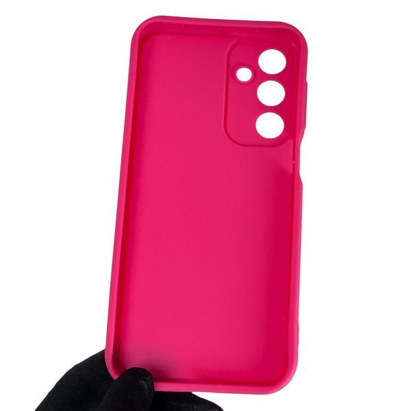 Чехол силиконовый Soft Touch для Samsung Galaxy A16 5G (SM-A166) малиновый (Полная защита камеры) 0044208 фото