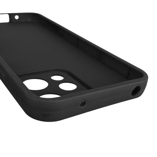 Чохол силіконовий Soft Touch з 3D принтом Майнкрафт для Xiaomi Redmi 12 чорний (Повний захист камери) 0041424 фото