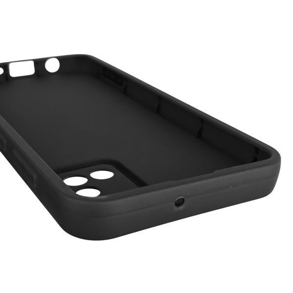 Чехол силиконовый оригинальный Soft Touch с 3D принтом смешного теда мишки для Samsung Galaxy A31 (SM-A315F) черный (Полная защита камеры) 0048673 фото