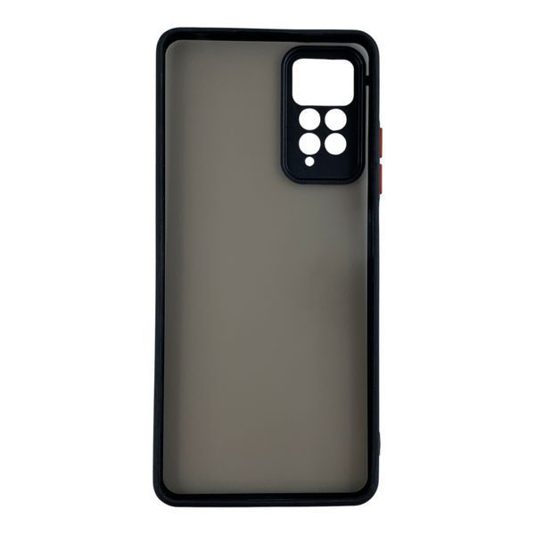 Чохол для телефона Xiaomi Redmi Note 12 Pro 4G с 3D принтом польові квіти із захистом камери чорний 0059302 фото