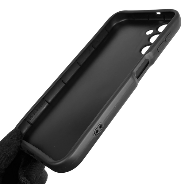 Чехол силиконовый Soft Touch с 3D принтом Майнкрафт для Samsung Galaxy A14 5G (SM-A146) черный (Полная защита камеры) 0041160 фото