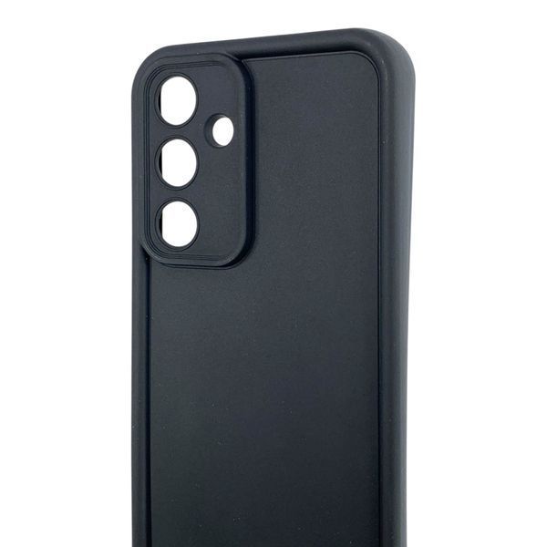 Чехол силиконовый Soft Touch для Samsung Galaxy S24 FE черный (Полная защита камеры) 0054102 фото