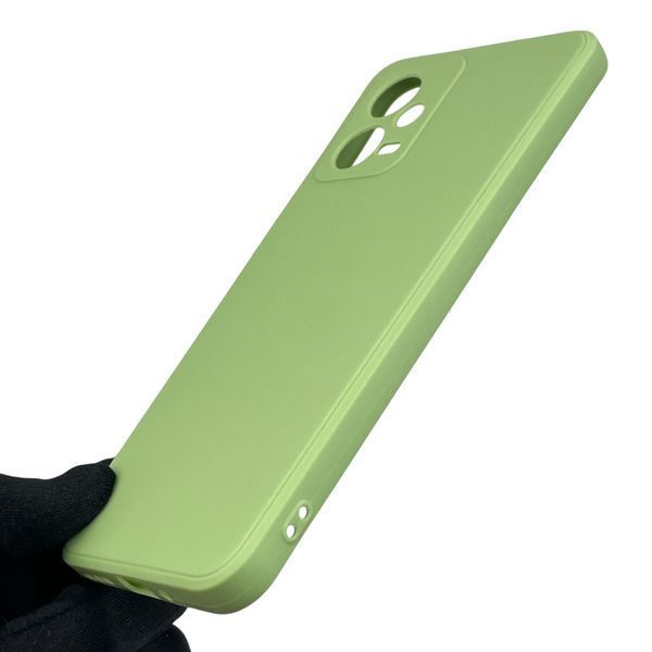 Чохол для Xiaomi POCO X5 5G з квадратними гранями із захистом камери на сяомі поко х5 фісташковий 0012718 фото