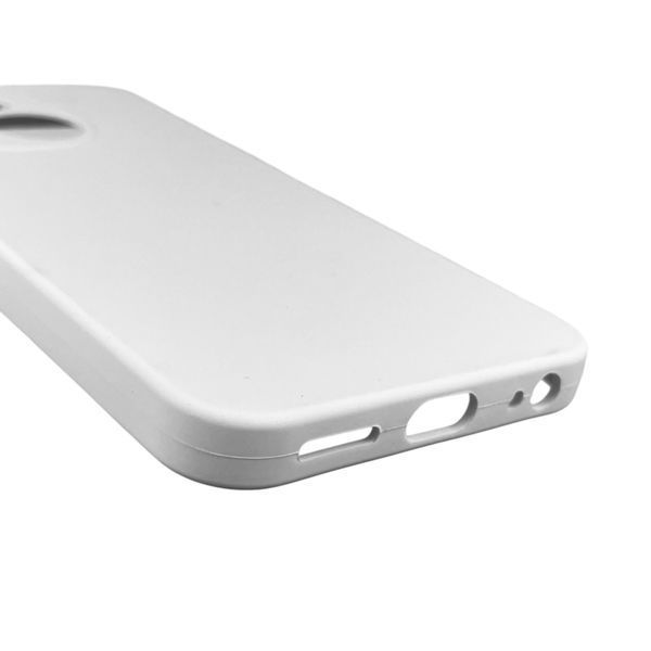 Чохол для Tecno Spark Go 2025 (KL4) силіконовий з мікрофіброю нековзний на техно спарк го 2025 білий 0032315 фото