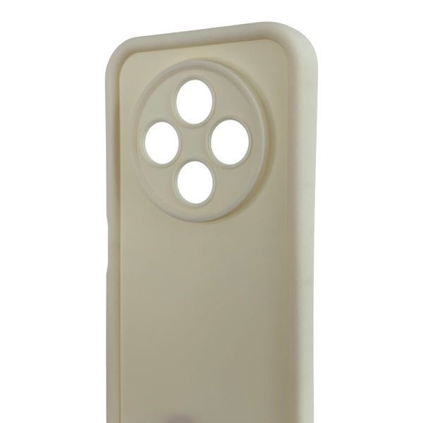 Чохол силіконовий Soft Touch для Tecno Spark 30C (KL5n) молочний (Повний захист камери) 0054446 фото