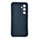 Чехол силиконовый Soft Touch для Samsung Galaxy S24 FE черный (Полная защита камеры) 0054102 фото 2