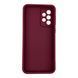 Чехол силиконовый Soft Touch для Samsung Galaxy A73 5G бордовый (Полная защита камеры) 0054007 фото 2