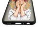 Чохол для телефона Samsung Galaxy A22 4G (SM-A225F) с 3D принтом дівчина маки колоски із захистом камери чорний 0059252 фото 6