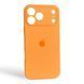 Чохол Silicone Case для Apple iPhone 17 Pro Max помаранчевий (soft touch, кільця камери, мікрофібра) 0061846 фото 1