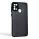 Чехол для Samsung Galaxy M31 черный матовый полупрозрачный (бампер, защита камеры) 0062195 фото 1