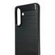 Чохол для телефона Samsung Galaxy A57 5G (A576B) карбоновий протиударний з високими бортами чорний 0052164 фото 6
