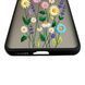 Чохол для телефона Xiaomi Redmi Note 12 Pro 4G с 3D принтом польові квіти із захистом камери чорний 0059302 фото 6