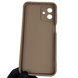 Чехол силиконовый Soft Touch с 3D принтом для Samsung Galaxy A07 4G (SM-A075F) коричневый (Полная защита камеры) 0041871 фото 2