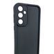 Чехол силиконовый Soft Touch для Samsung Galaxy S24 FE черный (Полная защита камеры) 0054102 фото 3