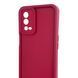 Чехол силиконовый Soft Touch для Oppo A55 бордовый (Полная защита камеры) 0054278 фото 4