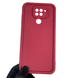 Чехол силиконовый Soft Touch для Xiaomi Redmi Note 9 бордовый (Полная защита камеры) 0040059 фото 1