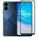 Захисне скло для телефона Tecno Camon 19 Neo (CH6i) протиударне повноекранне на техно камон 19 нео чорне 0038771 фото 1