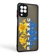 Чохол для телефона Samsung Galaxy M22 4G (SM-M225F) с 3D принтом патріотичним із захистом камери на самсунг м22 4г чорний 0038031 фото