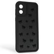 Чохол силіконовий Soft Touch з 3D принтом для Motorola Moto E13 (PAXT0034) чорний (Повний захист камери) 0040254 фото