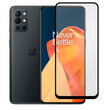 Захисне скло для телефона OnePlus 9R протиударне повноекранне на ванплас 9р чорне 0038565 фото