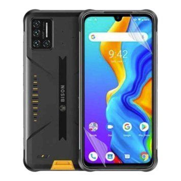 Плёнка гидрогелевая для UMiDIGI Bison МАТОВАЯ на умидиджи бизон прозрачная 0007359 фото