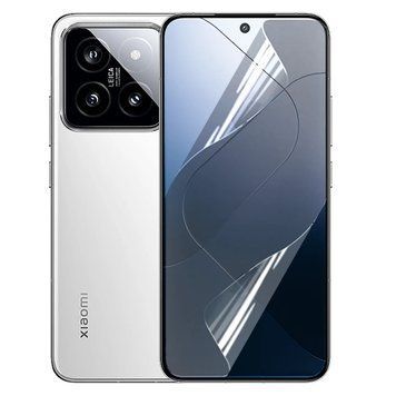 Плёнка гидрогелевая для Xiaomi 14 Pro МАТОВАЯ противоударная на сяоми 14 про прозрачная 0003935 фото