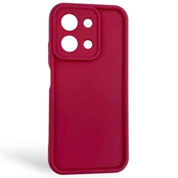 Чехол силиконовый Soft Touch для Xiaomi Redmi 15C 4G бордовый (Полная защита камеры) 0053858 фото