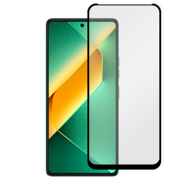 Захисне скло 6D OG для телефона Tecno POVA 6 повноекранне протиударне на техно пова 6 чорне 0013992 фото