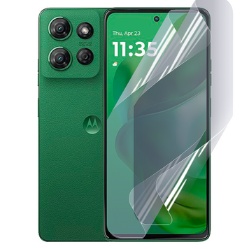 Плёнка гидрогелевая для Motorola G Power 2025 МАТОВАЯ противоударная на моторола г павер 2025 прозрачная 0033686 фото