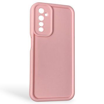 Чехол силиконовый Soft Touch для Realme 6 розовый (Полная защита камеры) 0044005 фото