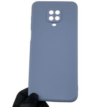 Чохол для Xiaomi Redmi Note 9 Pro з квадратними гранями із захистом камери на сяомі редмі нот 9 про блакитний 0012920 фото