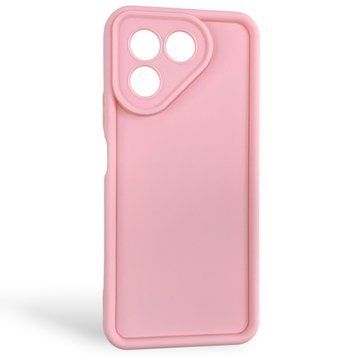 Чехол силиконовый Soft Touch для Tecno Pova 7 Neo (LJ6) розовый (Полная защита камеры) 0054497 фото