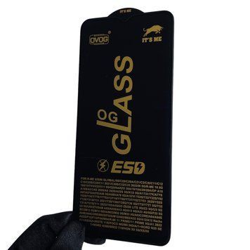 Защитное стекло для телефона 6D OG Realme C25Y полноэкранное противоударное на реалми с25у чёрное 0001805 фото