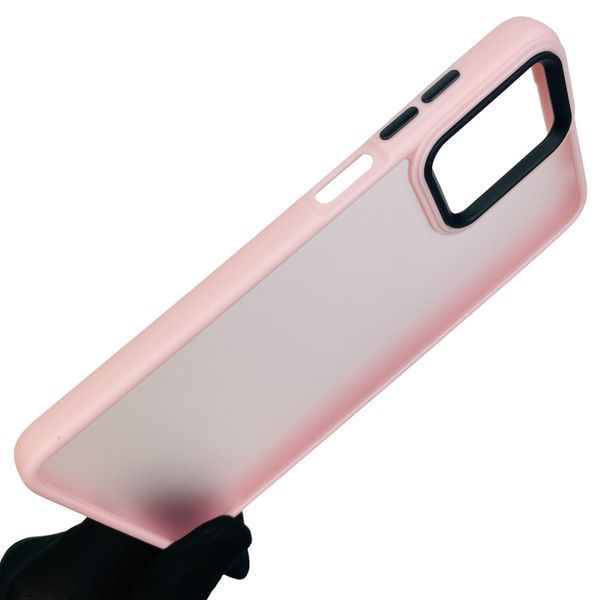 Чехол для Motorola Moto G23 PAX20009 противоударный матовый с высокими бортами на моторола г23 розовый 0001414 фото