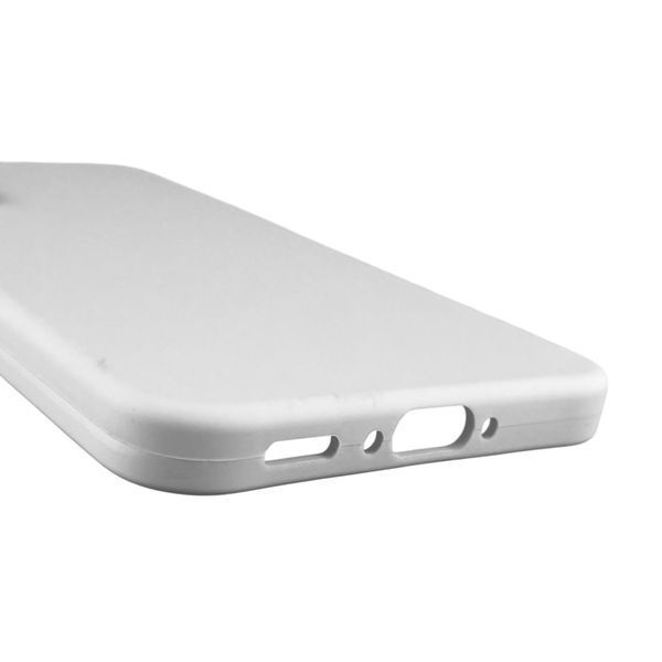 Чохол для Samsung Galaxy A56 (SM-A566B) силіконовий з мікрофіброю нековзний на самсунг а56 білий 0032093 фото