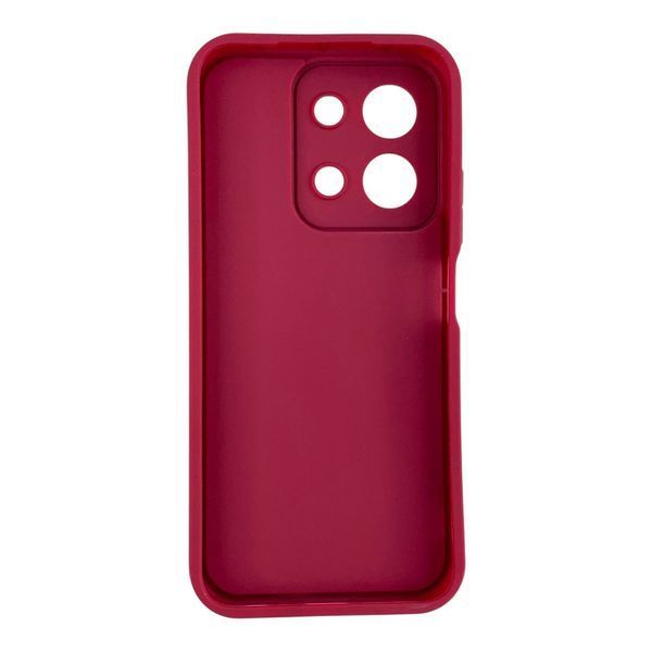 Чехол силиконовый Soft Touch для Xiaomi Redmi 15C 4G бордовый (Полная защита камеры) 0053858 фото