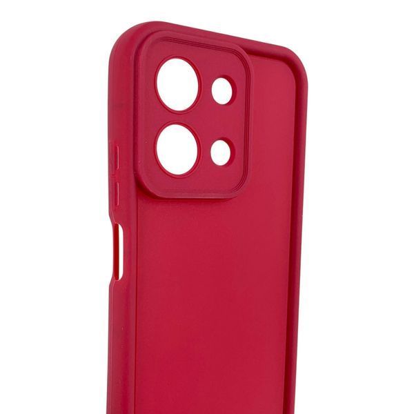 Чехол силиконовый Soft Touch для Xiaomi Redmi 15C 4G бордовый (Полная защита камеры) 0053858 фото