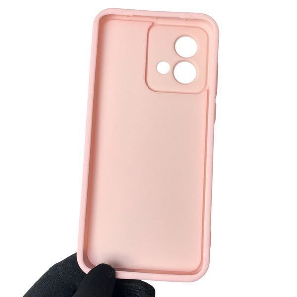 Чехол силиконовый Soft Touch с 3D принтом мема сибу для Motorola Moto G84 (PAYM0011RS) розовый (Полная защита камеры) 0048042 фото