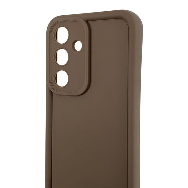 Чохол силіконовий Soft Touch для Samsung Galaxy S24 коричневий (Повний захист камери) 0054159 фото