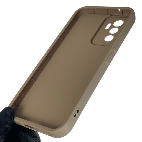 Чехол силиконовый Soft Touch с 3D принтом для Vivo V23E коричневый (Полная защита камеры) 0044479 фото