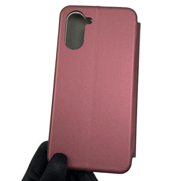 Чехол-книжка для Realme 10 4G с подставкой на реалми 10 4г бордовая 0002150 фото