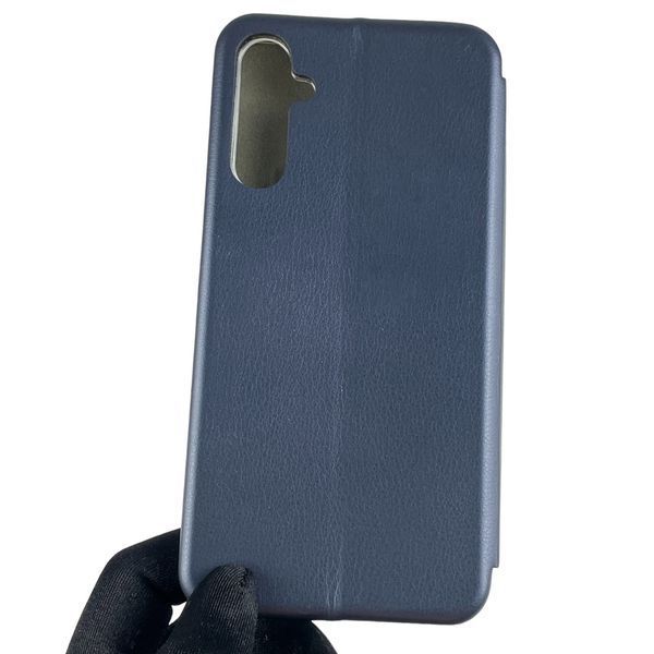 Чехол-книжка для Samsung Galaxy A24 SM-A245F с подставкой на самсунг а24 тёмно-синяя 0000840 фото