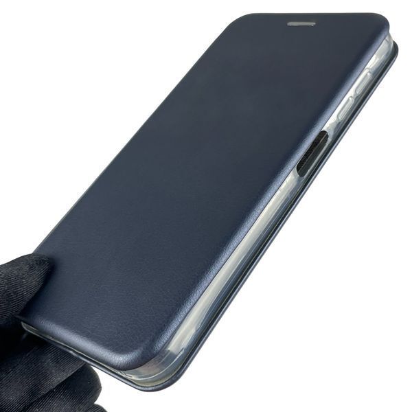 Чехол-книжка для Samsung Galaxy A24 SM-A245F с подставкой на самсунг а24 тёмно-синяя 0000840 фото
