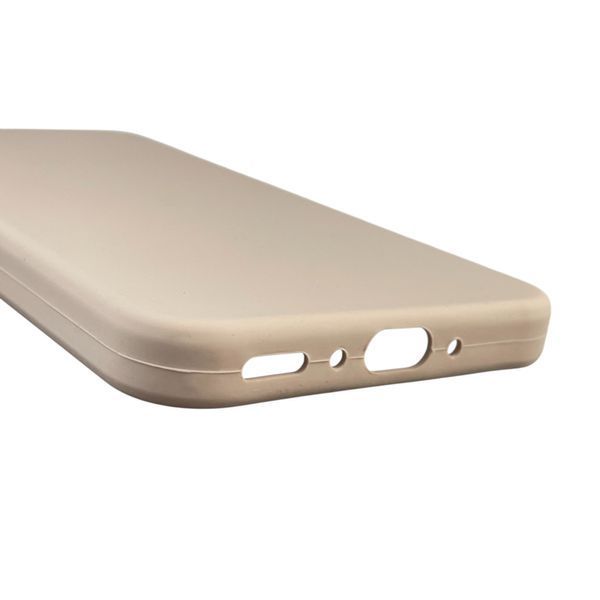 Чехол для Samsung Galaxy A35 5G (SM-A356B) силиконовый с микрофиброй нескользящий на самсунг а35 5г пудровый 0031950 фото