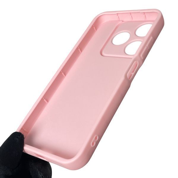Чехол силиконовый Soft Touch с 3D принтом для TECNO Spark 10C (KI5m) розовый (Полная защита камеры) 0044579 фото