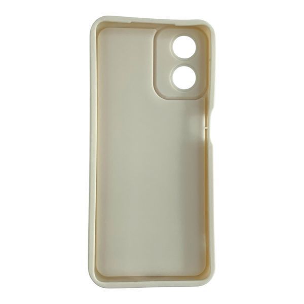 Чохол силіконовий Soft Touch для Motorola E14 молочний (Повний захист камери) 0054390 фото